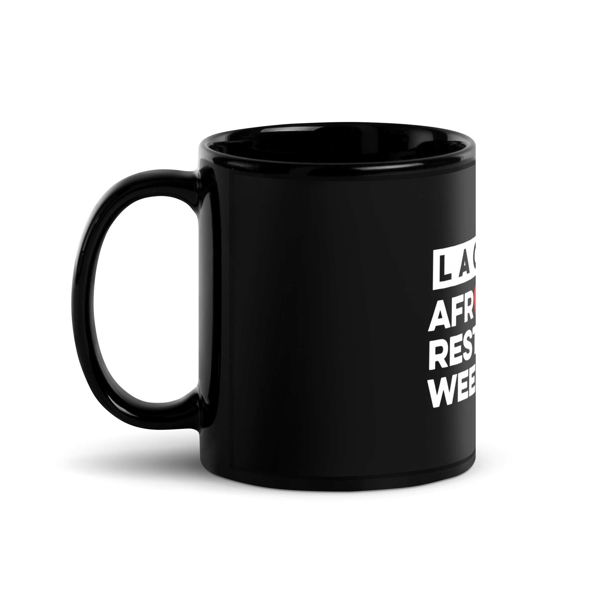 ARW Lagos (Black Glossy Mug) - Image 2