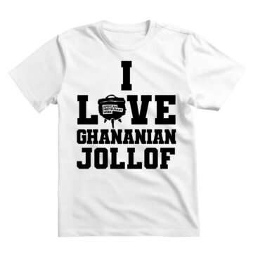 I Love Ghananian T-Shirt (White)