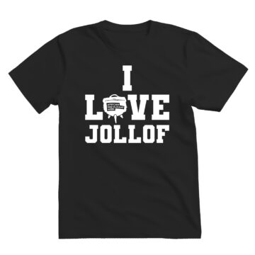 I Love Jollof (Black Shirt)