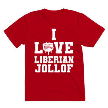 I Love Liberian T-Shirt (Red)