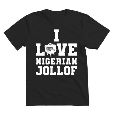 I Love Nigerian T-Shirt (Black)