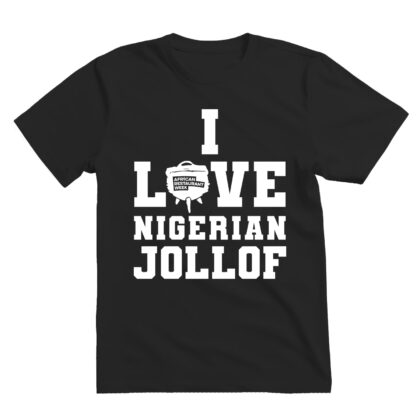 I Love Nigerian T-Shirt (Black)